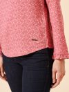 frill top, frilly, fills, frill top, pink top, pink blouse, ladies blouse, ladies shirt, womens shirt, womens blouse