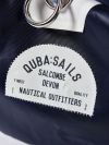 Billy NAVY Medium Barrel Bag | Quba & Co