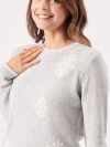 ladies knitwear, ladies jumper, knitwear, knitted jumper, womens jumper, womens knitwear, ladies knitwear, snowflake, snowflake jumper