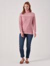 Brielle PINK Breton Jumper | Quba & Co