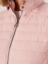 pink, pale pink, light pink, puffer jacket, padded jacket, uld, light-weight, coat