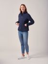 Calida NAVY Quilted Puffa Jacket | Quba & Co