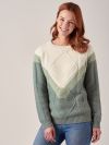 Camila SAGE Cable Jumper | Quba & Co