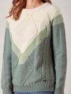 Camila SAGE Cable Jumper | Quba & Co