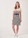 Clanara NAVY Tie Waist Jersey Dress | Quba & Co 