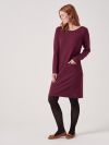 Colette PURPLE Jersey Dress | Quba & Co