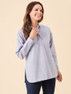ladies shirt, ladies stripe shirt, womens shirt, womens stripe shirt, shirt, stripe shirt, 
