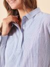 ladies shirt, ladies stripe shirt, womens shirt, womens stripe shirt, shirt, stripe shirt, 