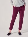 Delancey AUBERGINE Babycord Trousers