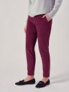 Delancey AUBERGINE Babycord Trousers