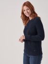 Delphine NAVY Chunky Jumper | Quba & Co