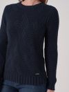 Delphine NAVY Chunky Jumper | Quba & Co