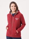 ladies hoodie, ladies red hoodie, ladies zip hoodie, zip hoodie, womens hoodie, womens sweatshirt, womens red hoodie