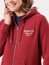 ladies hoodie, ladies red hoodie, ladies zip hoodie, zip hoodie, womens hoodie, womens sweatshirt, womens red hoodie