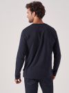 Elliot NAVY Long Sleeve T-Shirt | Quba & Co