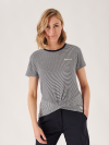 ladies top, ladies stripe top, ladies stripe t-shirt, t-shirt, ladies, stripe top, stripe t-shirt, women's top, women's stripe top