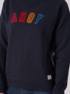 Emelie NAVY Slogan Sweatshirt | Quba & Co