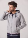 Enzo X-Series GREY Full Zip Hoodie | Quba & Co