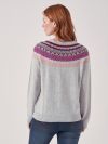 Fleur GREY Fair Isle Jumper | Quba & Co