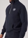 Fort NAVY Half Zip Sweatshirt | Quba & Co