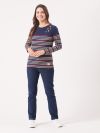 ladies stripe t-shirt, womens stripe t-shirt, stripe t-shirt, ladies t-shirt, womens t-shirt, star t-shirt, star print t-shirt, star, stripes