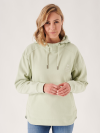 ladies hoodie, cowl neck hoodie, ladies sweatshirt, green hoodie, ladies green hoodie, hooded sweatshirt, women's hoodie, women's green hoodie
