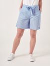 Gwen BLUE Stripe Shorts | Quba & Co