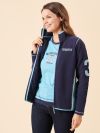 ladies x-series, x-series, ladies jacket, womens jacket, womens zip fleece, fleece, ladies fleece jacket, ladies x-series fleece, blue fleece