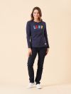 ahoy, ahoy t-shirt, long sleeve top, long sleeve t-shirt, ladies t-shirt, womens t-shirt, womens ahoy t-shirt, ladies ahoy t-shirt, long sleeve