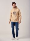 Haven STONE BEIGE Logo Hoodie | Quba & Co