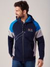 Hayadams NAVY X-Series Zip Hoodie | Quba & Co
