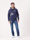 Hoody, blue, navy, deep navy, sweat, sweatshirt, jumper, x-series, quba, basic