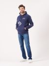 Hoody, blue, navy, deep navy, sweat, sweatshirt, jumper, x-series, quba, basic