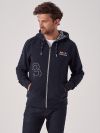 X-Series NAVY Full Zip Hoodie | Quba & Co