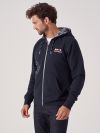 X-Series NAVY Full Zip Hoodie | Quba & Co