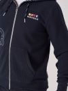 X-Series NAVY Full Zip Hoodie | Quba & Co