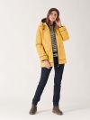 yellow coat, ladies coat, ladies winter coat, quilted coat, ladies yellow coat, ladies yellow jacket, ladies hooded jacket, jacket, ladies jacket, yellow, christmas gifts, gifts for women