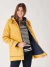 yellow coat, ladies coat, ladies winter coat, quilted coat, ladies yellow coat, ladies yellow jacket, ladies hooded jacket, jacket, ladies jacket, yellow, christmas gifts, gifts for women