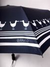 ladies umbrella, women's umbrella, umbrella, fold up umbrella, navy umbrella, quba umbrella
