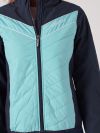 Impatien NAVY AQUA BLUE X-Series Softshell Jacket | Quba & Co