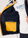 sailing jacket, coat, outerwear, navy, x-series, yellow, white, waterproof, sport