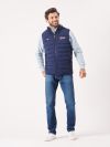 gilet, padded, teal, navy, layer, bodywarmer, outerwear, sporty, sport, x-series