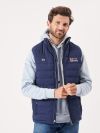 gilet, padded, teal, navy, layer, bodywarmer, outerwear, sporty, sport, x-series