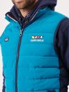 gilet, padded, teal, navy, layer, bodywarmer, outerwear, sporty, sport, x-series