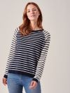 Julieta NAVY Stripe Jumper | Quba & Co
