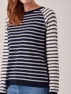 Julieta NAVY Stripe Jumper | Quba & Co