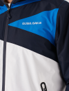jacket, waterproof, showerproof, hooded, x-series, navy, blue white, coats, outerwear