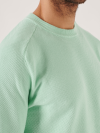 basic knit, knit, spearmint, bright colour, light knit, lightweight, bright, green, blue, mint 