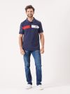 navy, polo, shirt, t-shirt, top, x-series, sporty, sport, basic, casual, mens