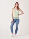 Lainey GREEN Embroidered Top | Quba & Co